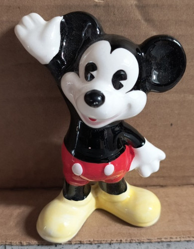 Mickey mouse ceramic figurine - mickey,
