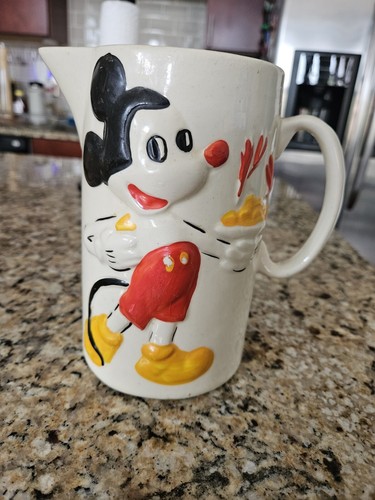 Vintage mickey mouse - mouse, ceramic
